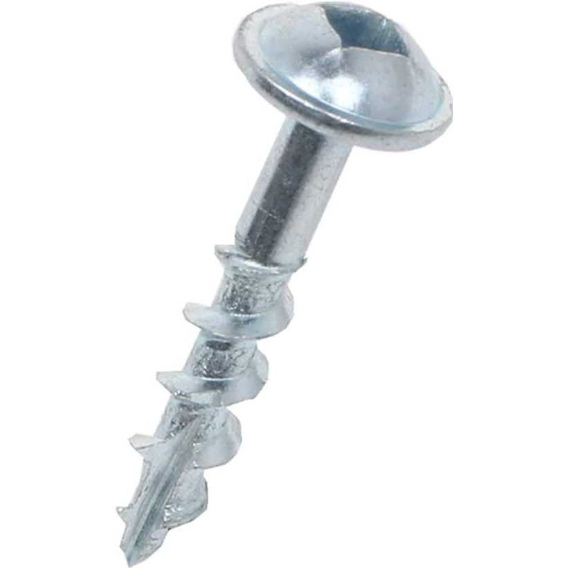 #8 x 1-1/2 inch Square Round Washer Head Pocket Hole Screws - Cheap Fitting