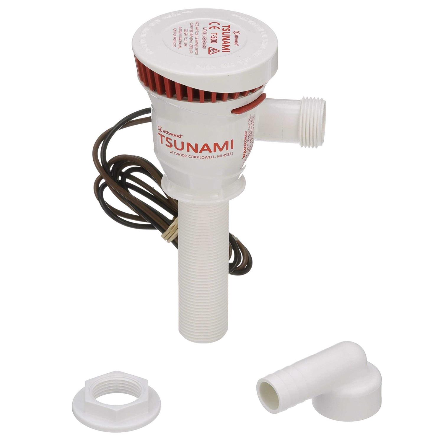 Attwood T500 Tsunami Aerator Pump - Cheap Fitting