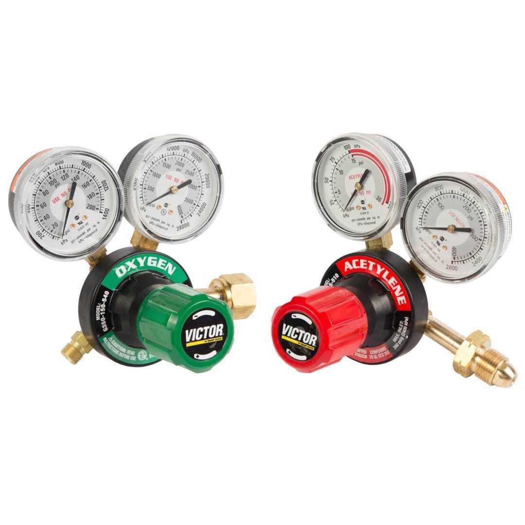 ESAB G350/510 Dual Pack Regulators 0781-3287 - Cheap Fitting