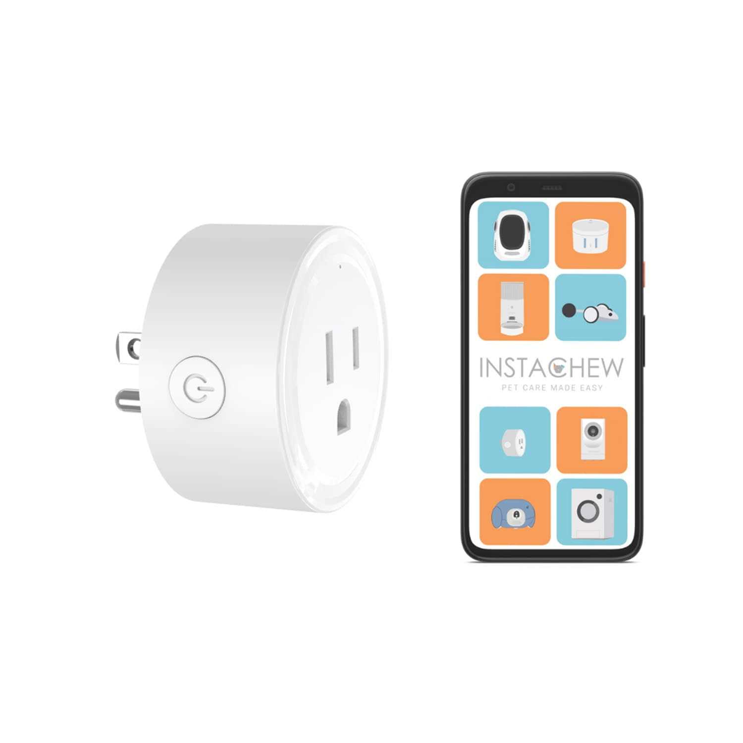 Instachew Pureconnect Smart Plug, App Enabled, Google Assistant and Alexa Compatible - Cheap Fitting