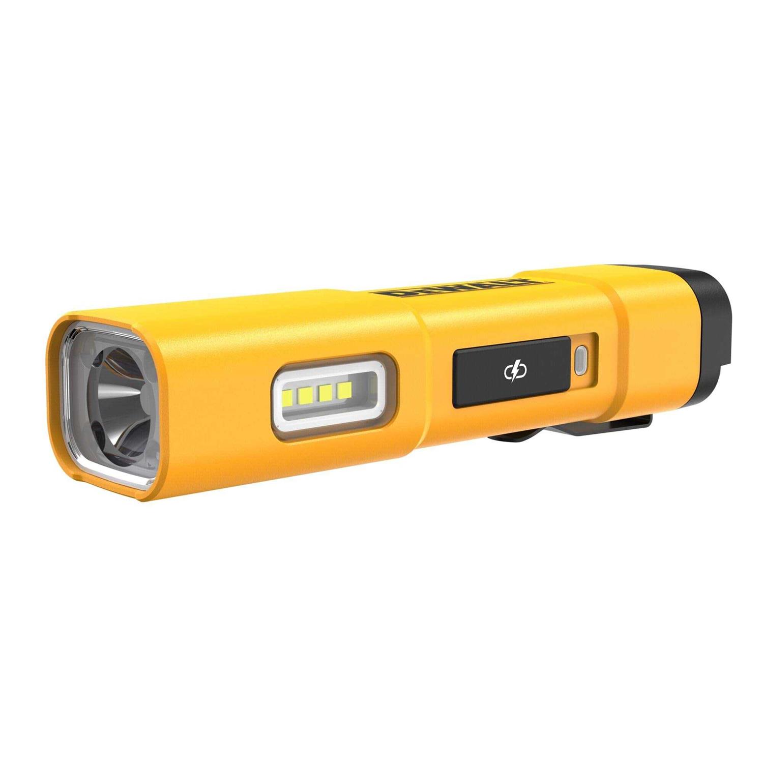 DeWalt USB-C Rechargeable LED Flashlight DCL183 - Cheap Fitting