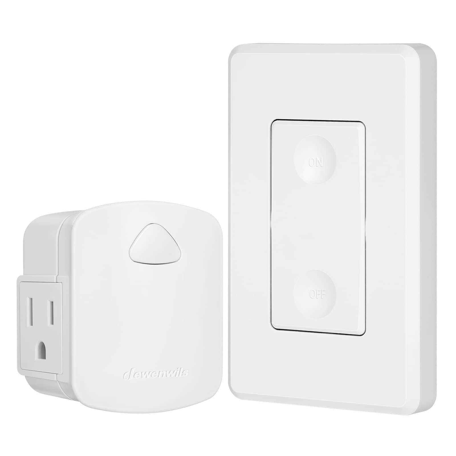 DEWENWILS Wireless Light Switch Remote Control Outlet Remote Power Wall Switch for Lamps - Cheap Fitting
