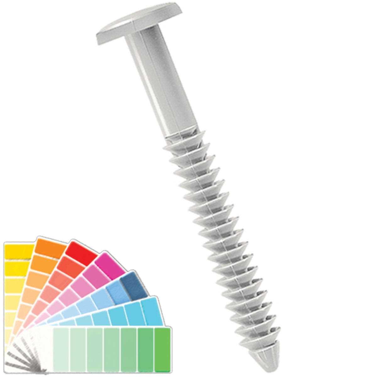 Ekena Millwork 3 Lifetime Vinyl Shutter-Lok’s - Cheap Fitting