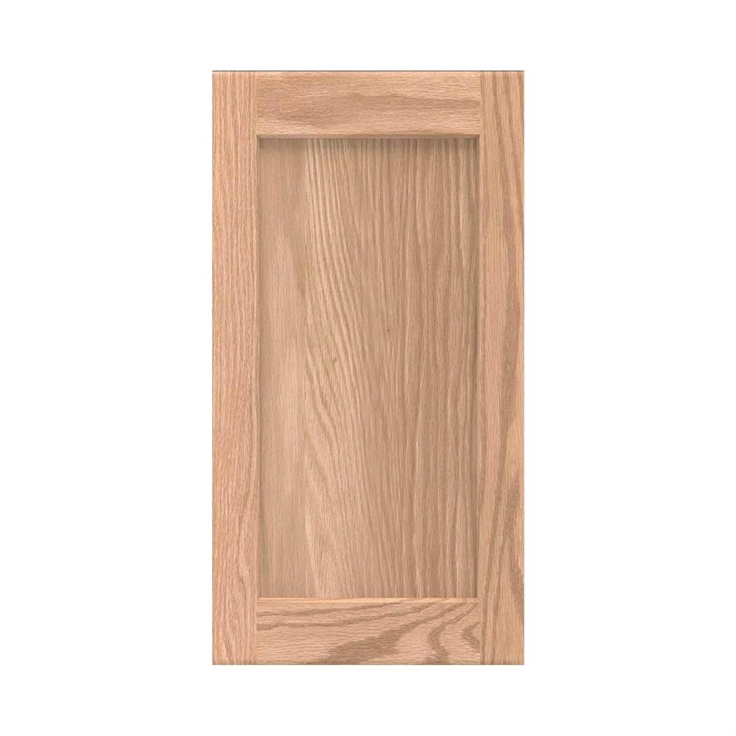 Onestock Unfinished Oak Kitchen Cabinet Door Replacement - Cheap Fitting