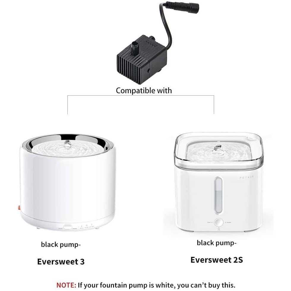 Replaced Pump for PETKIT EVERSWEET 2S and EVERSWEET 3 Water Fountain - Cheap Fitting