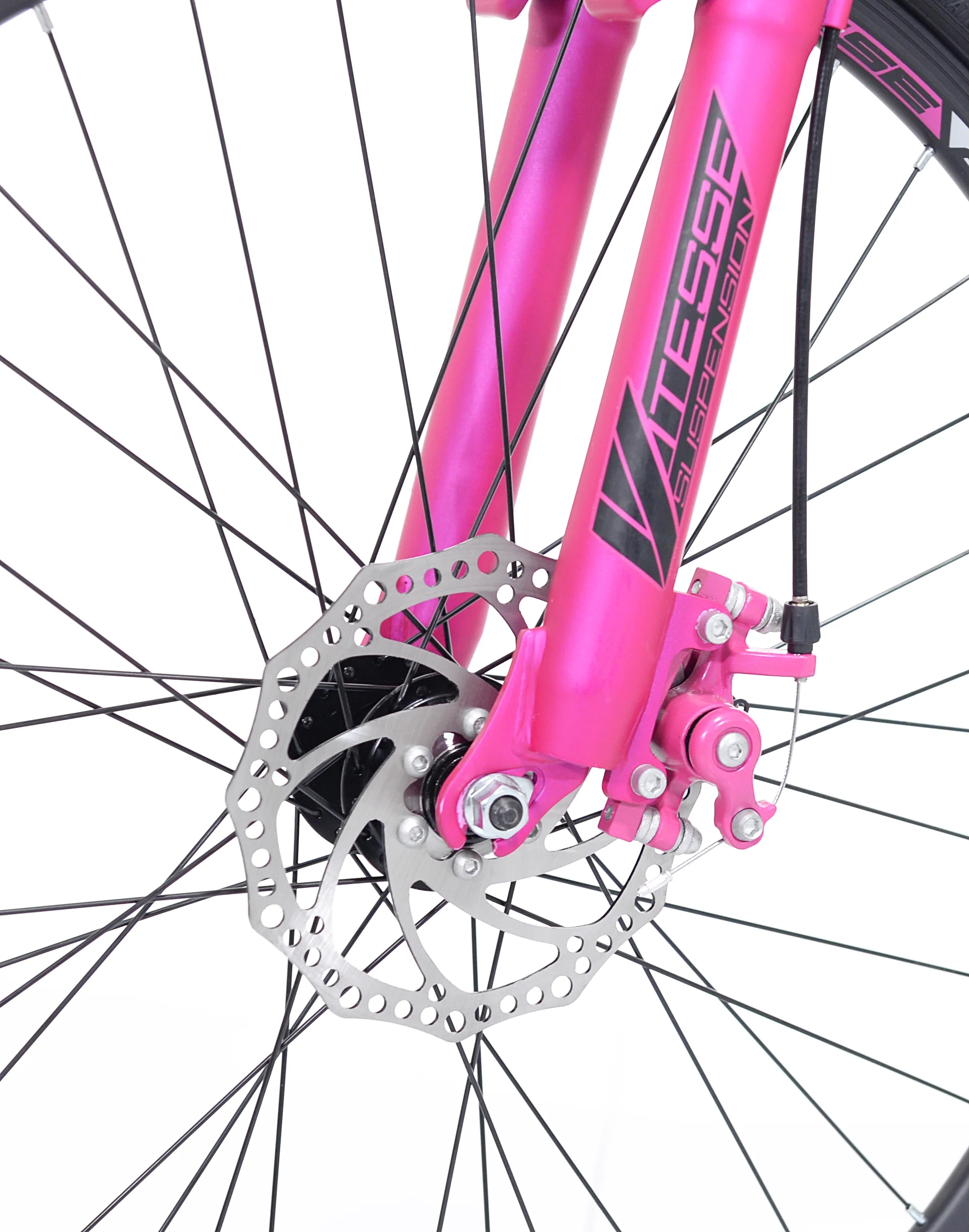 Kent Genesis 26 in. Maeve Women's Mountain Bike, Black and Pink - Cheap Fitting