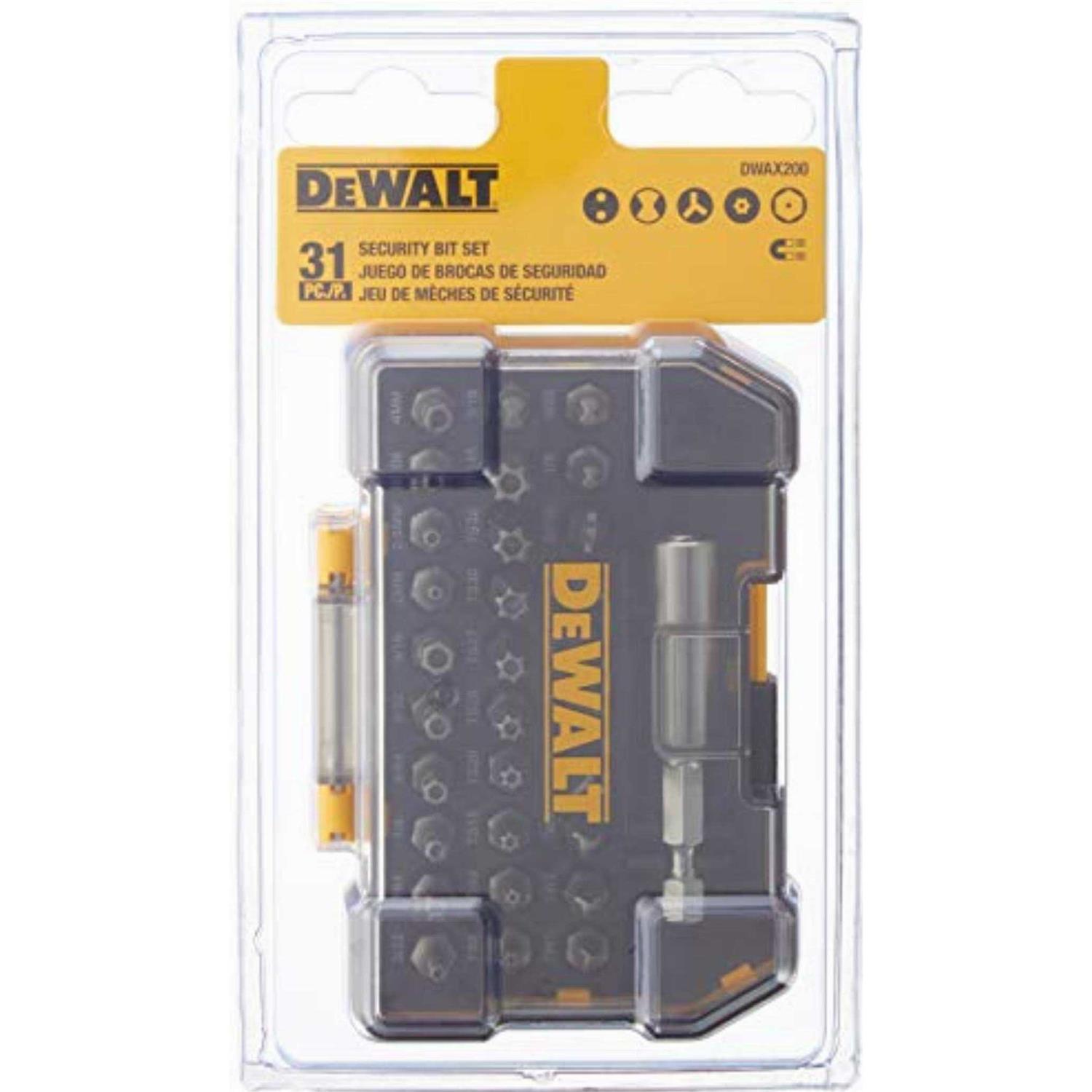 DeWalt Security Bit Set DWAX200 - Cheap Fitting