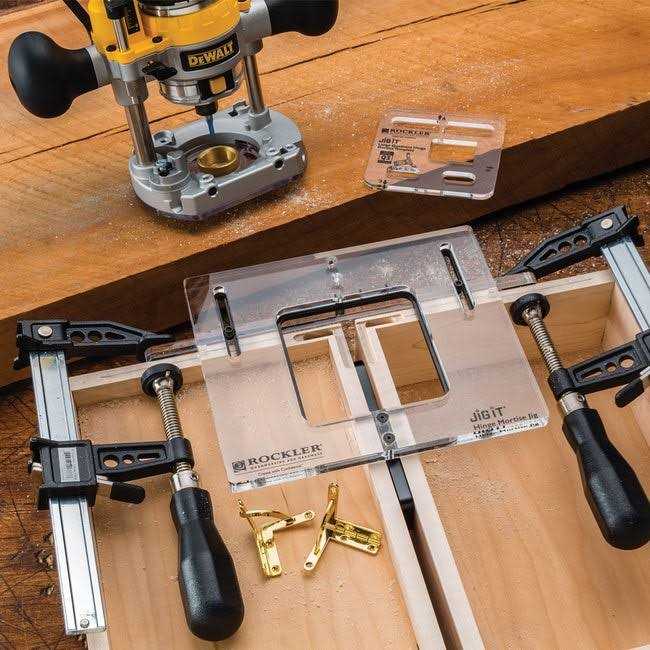 Rockler Jig It Hinge Mortising System - Cheap Fitting