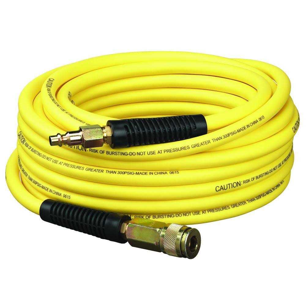 DeWalt 1/4 x 50′ Premium Hybrid Polymer Blend Air Hose DWFP1450D - Cheap Fitting