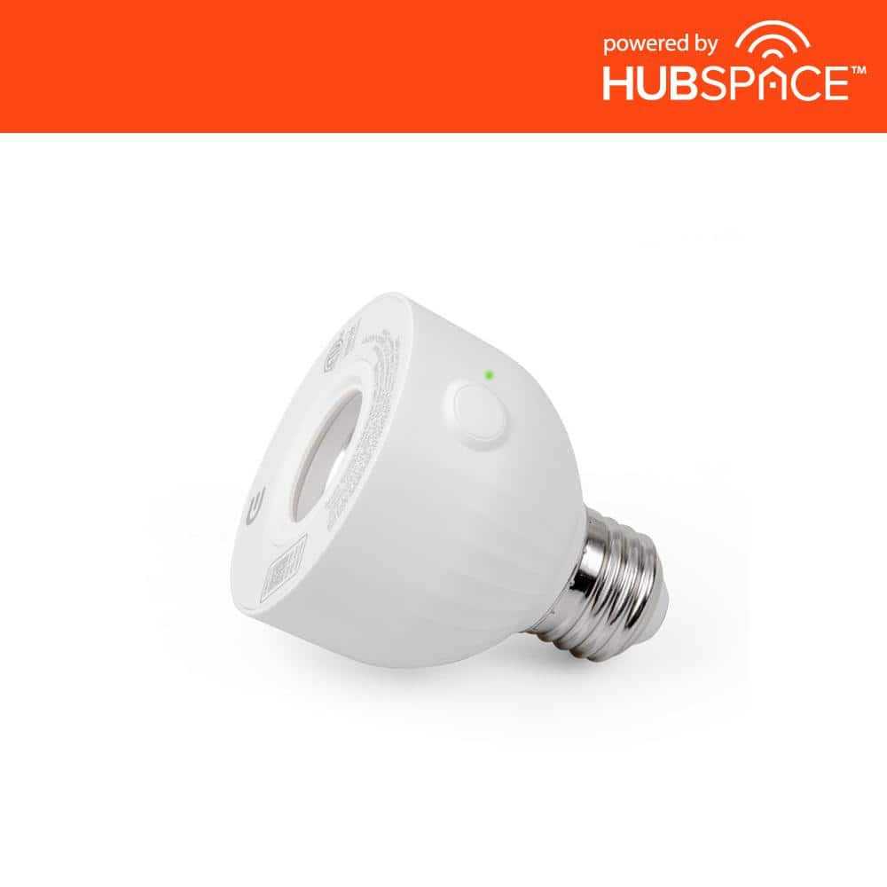 Commercial Electric Screw-Based Lighting Socket Indoor/Outdoor Smart Hubspace - Cheap Fitting