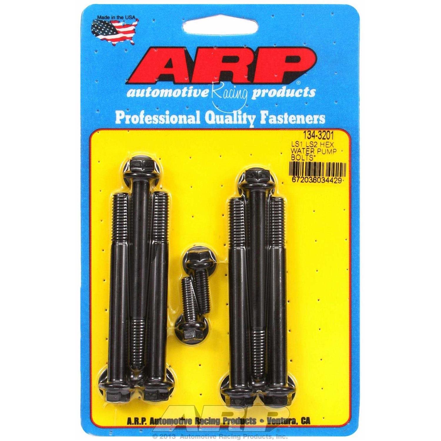 ARP Water Pump & Thermostat Housing Bolt Kit 134-3201 - Cheap Fitting
