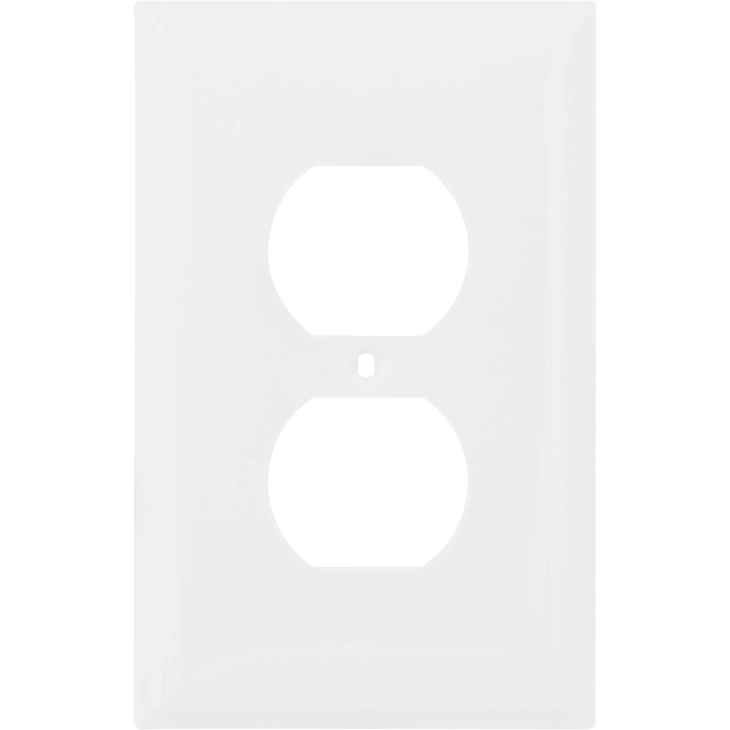 Hyper Tough Oversized Outlet Plate Duplex Receptacle Gang Nylon - Cheap Fitting