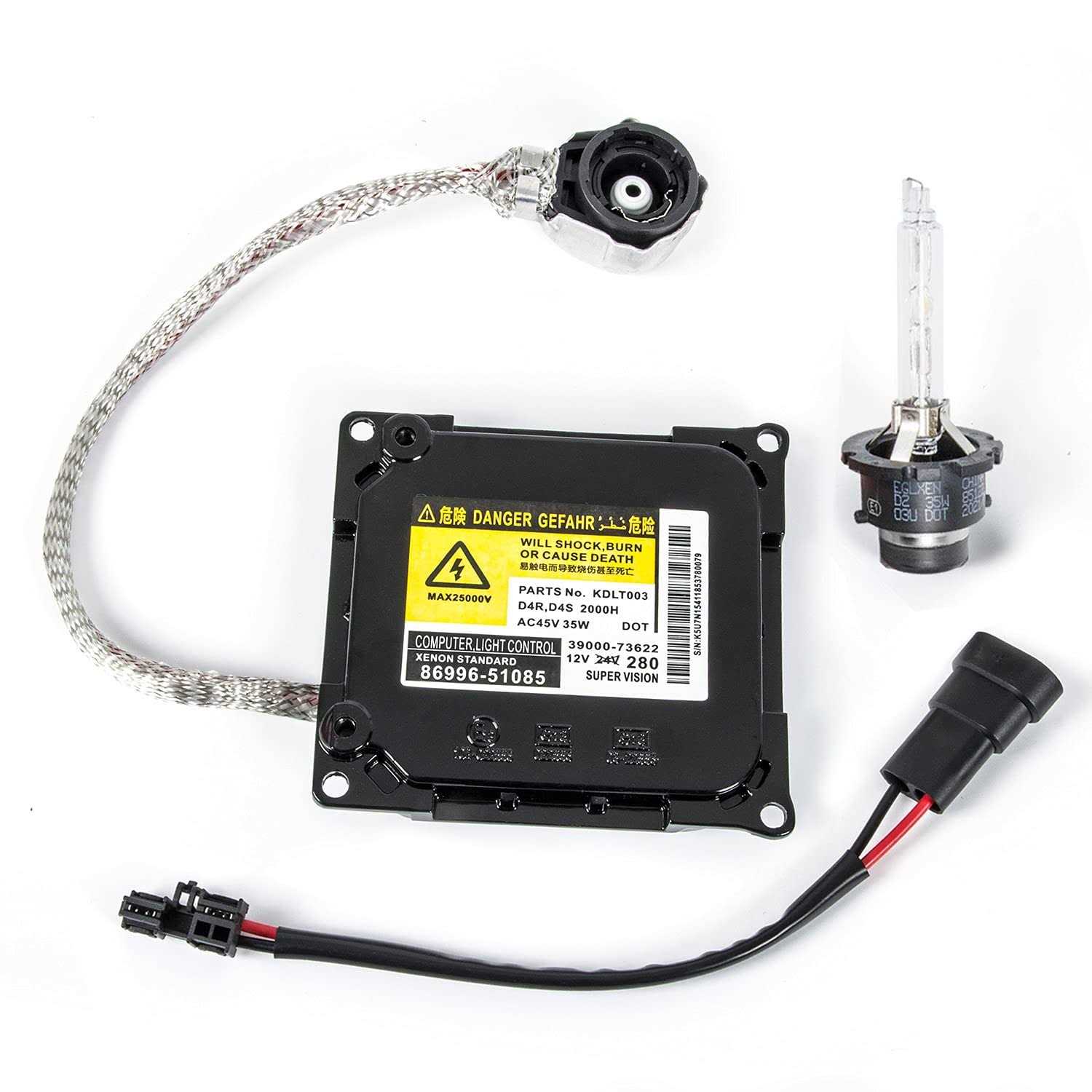 Tepeng Es350 Xenon Hid Headlight Ballast Control Unit With Igniter D4s Bulb Module Compatible With Lexus Is250 Ls460 Toyota Prius Auris Avalon Estima - Cheap Fitting