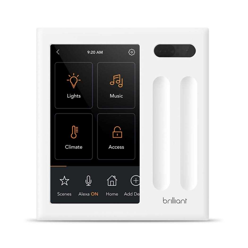 BHA120USWH2 Brilliant Smart Home Voice Control Hub 2 - Cheap Fitting