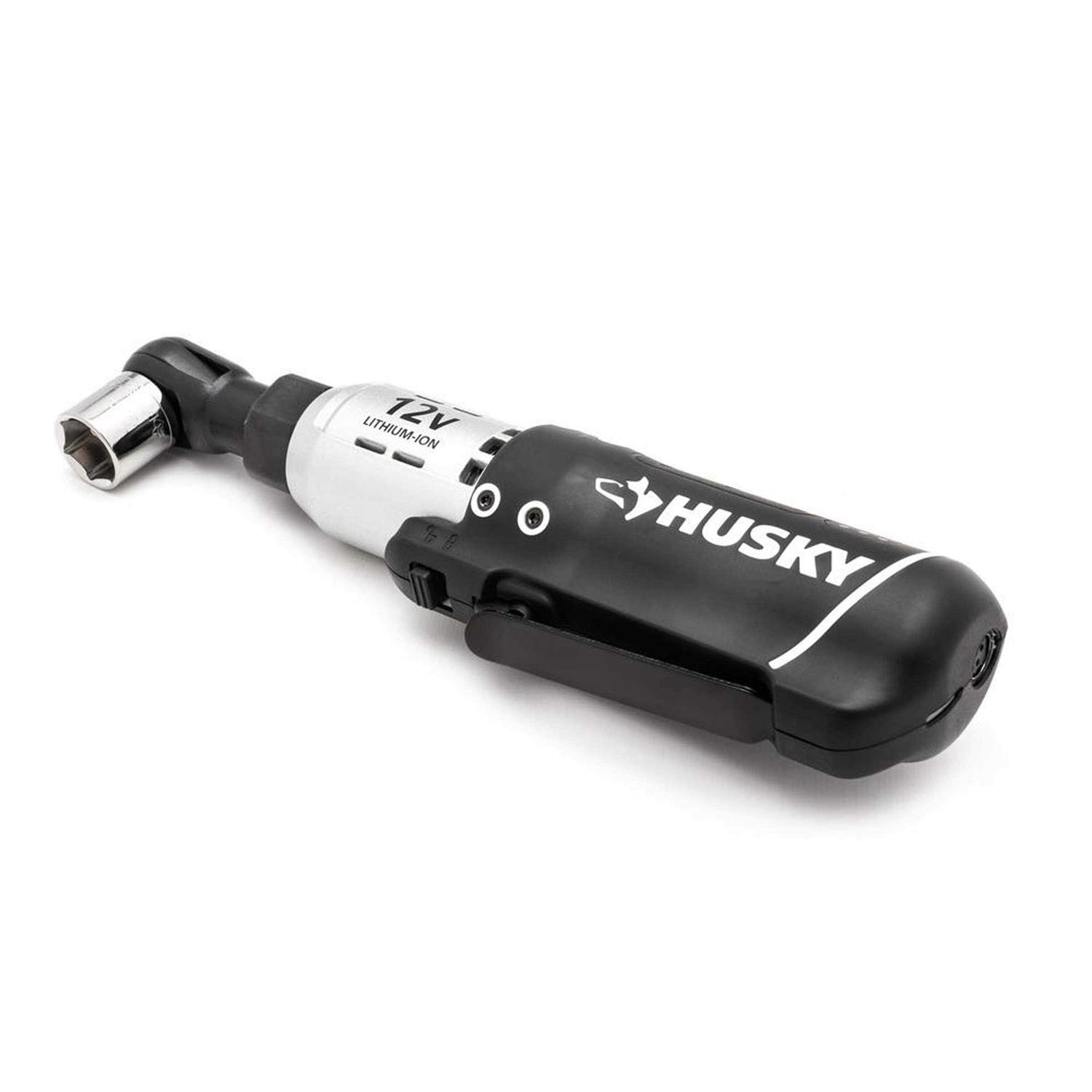 Husky H38CPRAT 3/8 in. Drive 12-Volt Lithium-Ion Cordless Ratchet - Cheap Fitting