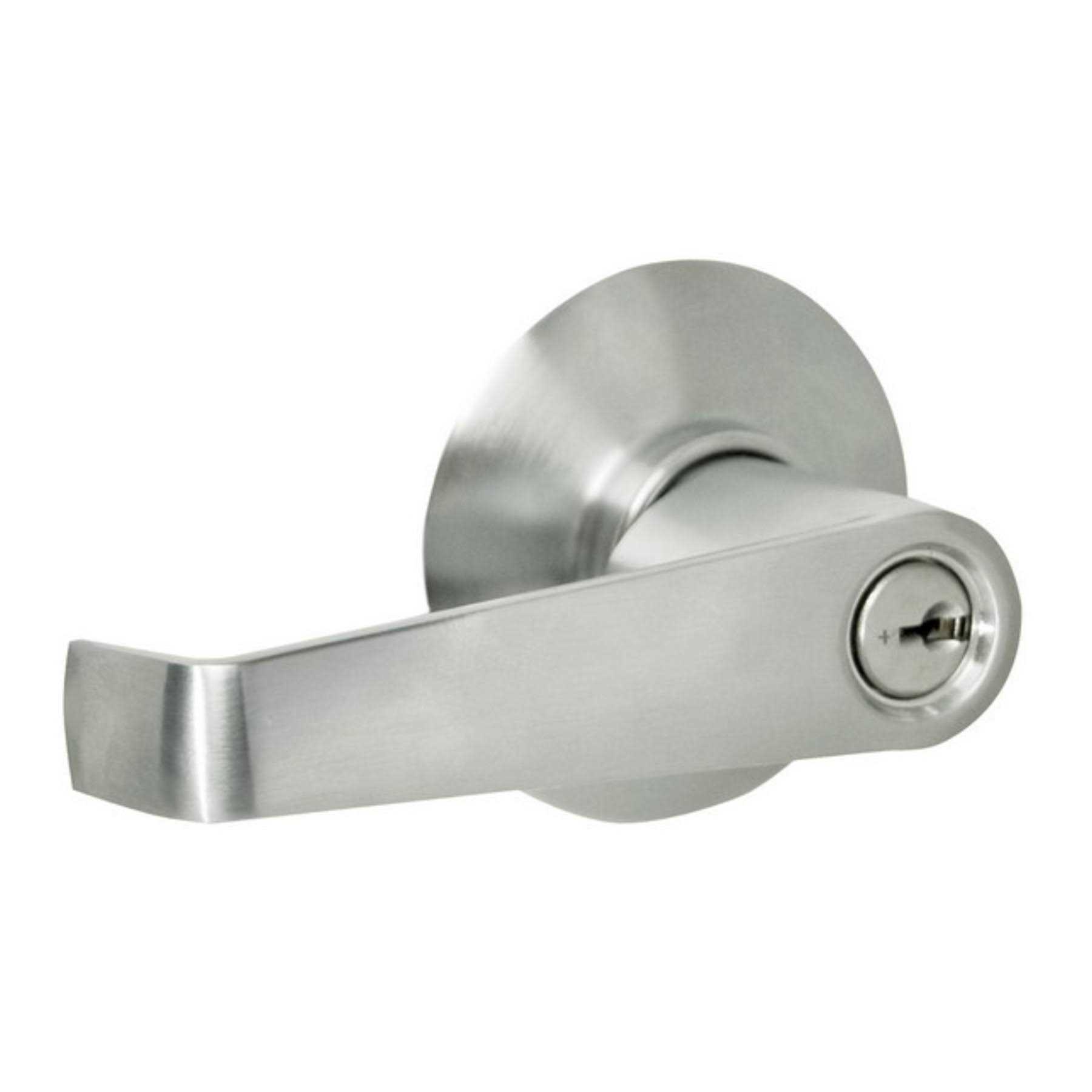 Schlage Elan Satin Chrome Storeroom Lockset 1-3/4 - Cheap Fitting