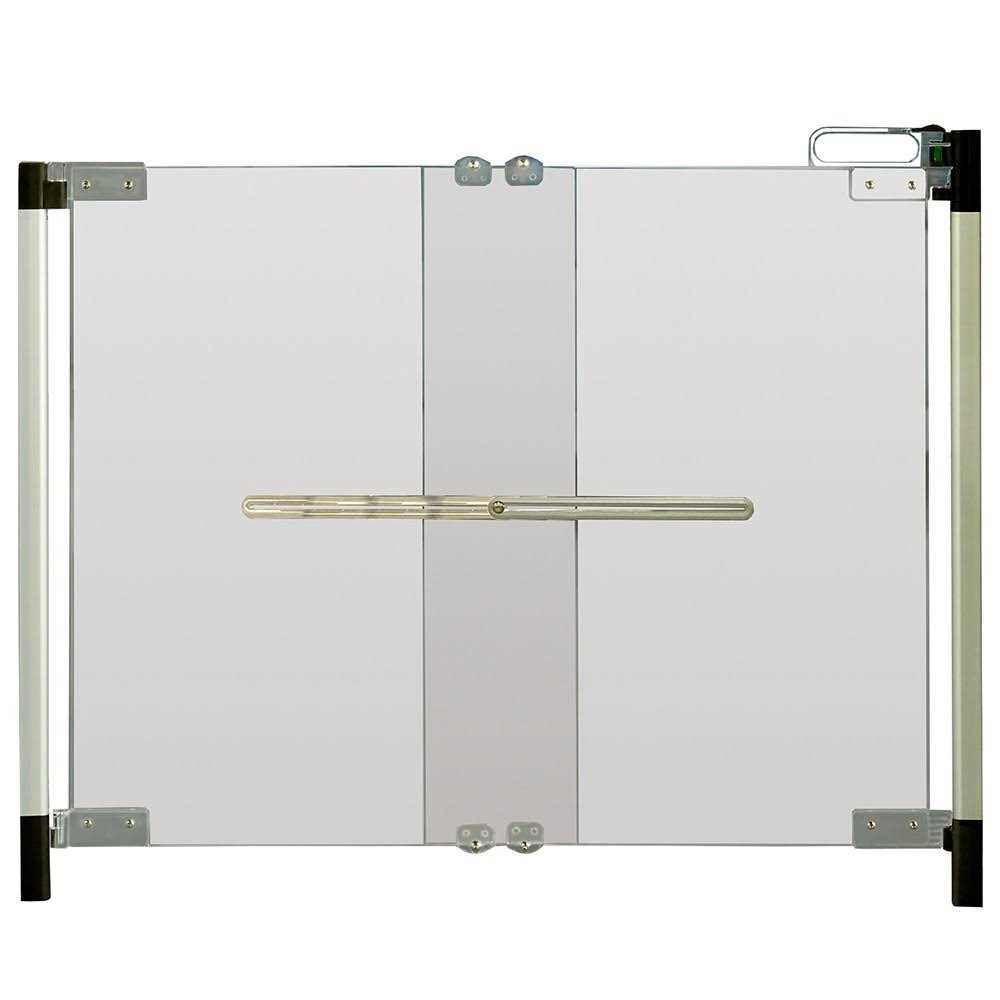 Qdos Crystal Baby Safety Gate - Cheap Fitting