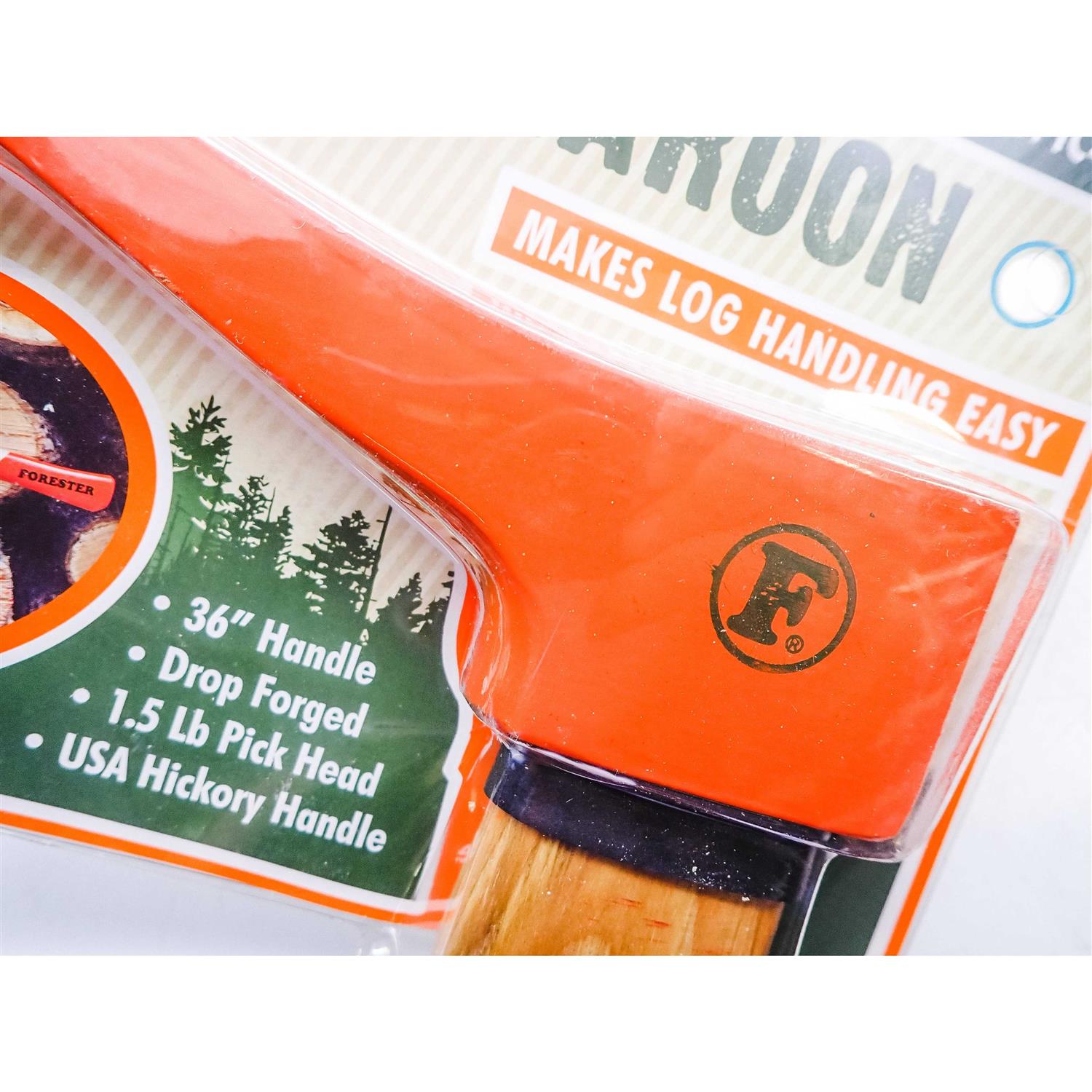 Forester LOG Handling Pickaroon Hickory Handle - Cheap Fitting
