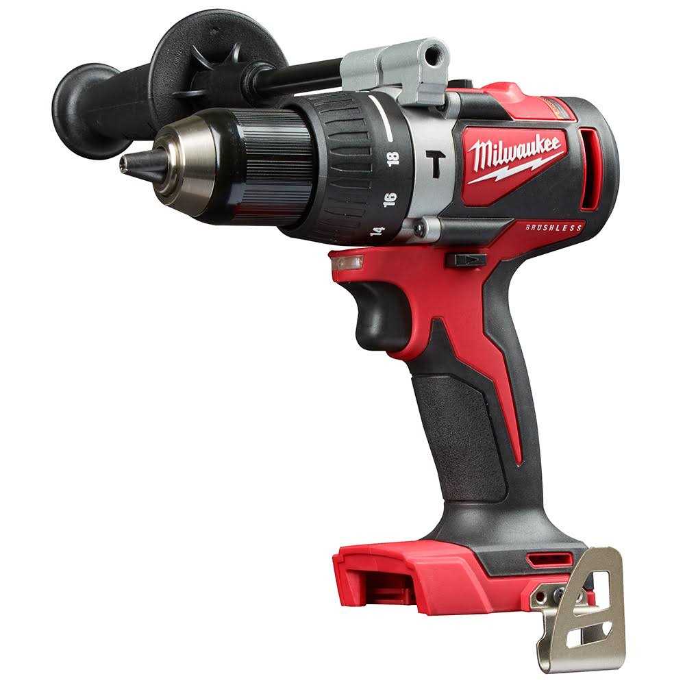 Milwaukee 2992-22 M18 18V Lithium-Ion Brushless Cordless Hammer Drill and Circular Saw Combo Kit with Two 4.0 Ah Batteries - Cheap Fitting