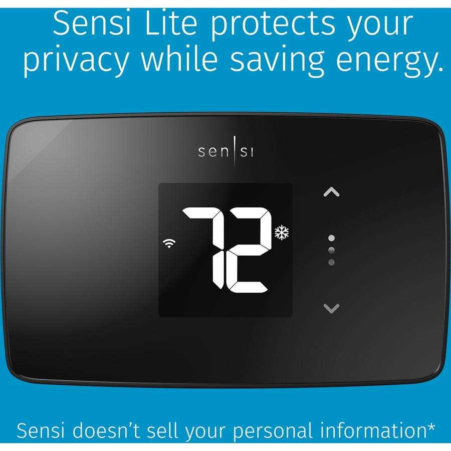 Emerson Sensi Lite smart Thermostat for Home - Cheap Fitting