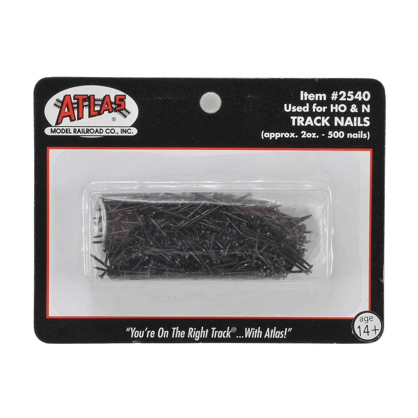 A2540 ATLAS2540 Railroad Ho/N Scale Track Nails ATL2540 AT2540 - Cheap Fitting