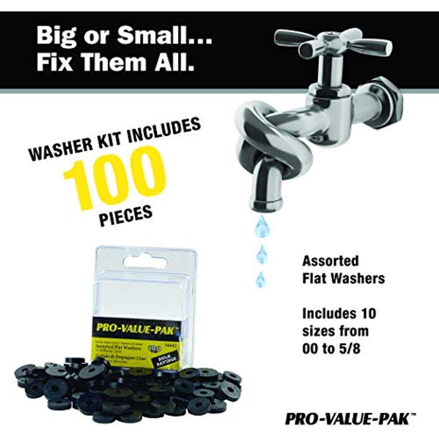 Danco 34441 Washer Assorted Flat - Cheap Fitting