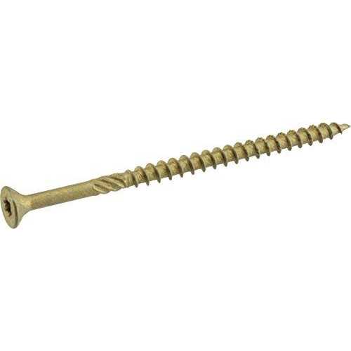 Power Pro #10 x 4-in Epoxy Exterior Wood Screws - Cheap Fitting