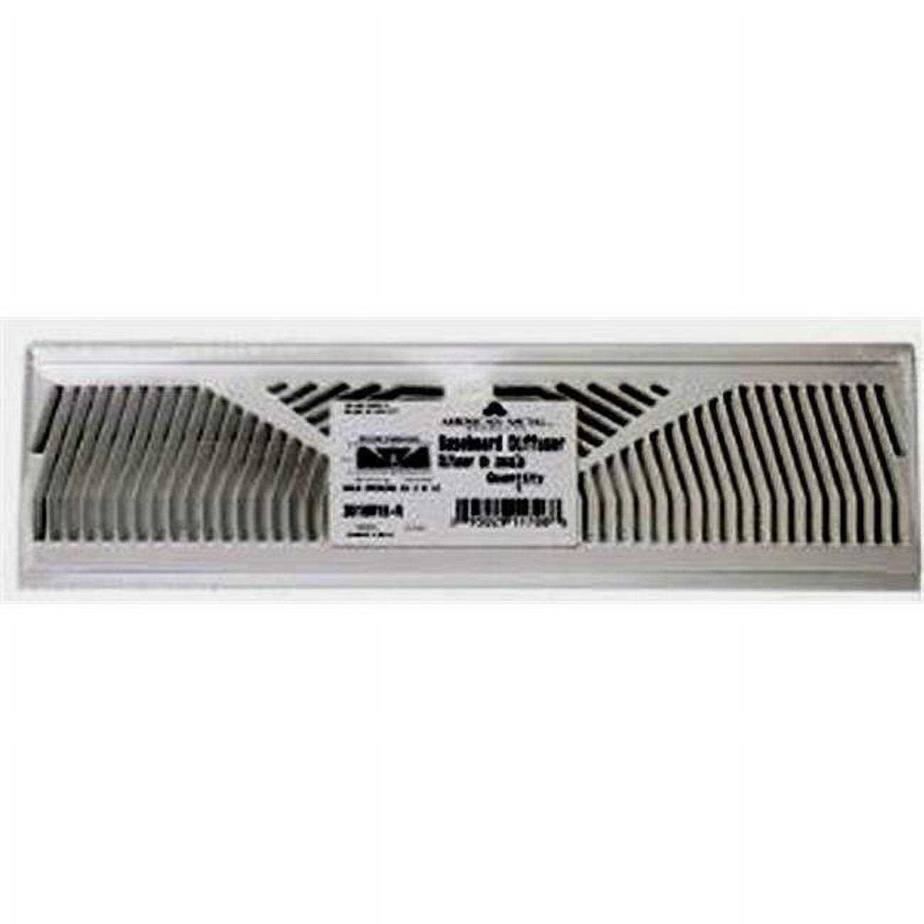 American Metal Diffuser White Baseboard - Cheap Fitting