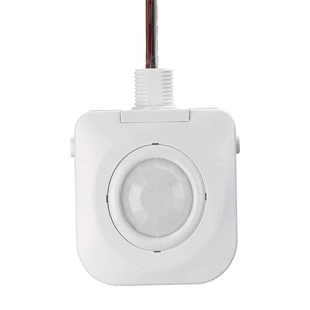 ecoeler Ceiling occupancy Motion sensor Switch high bay fixture mount 360° Ceiling Automatic Light Switch - Cheap Fitting