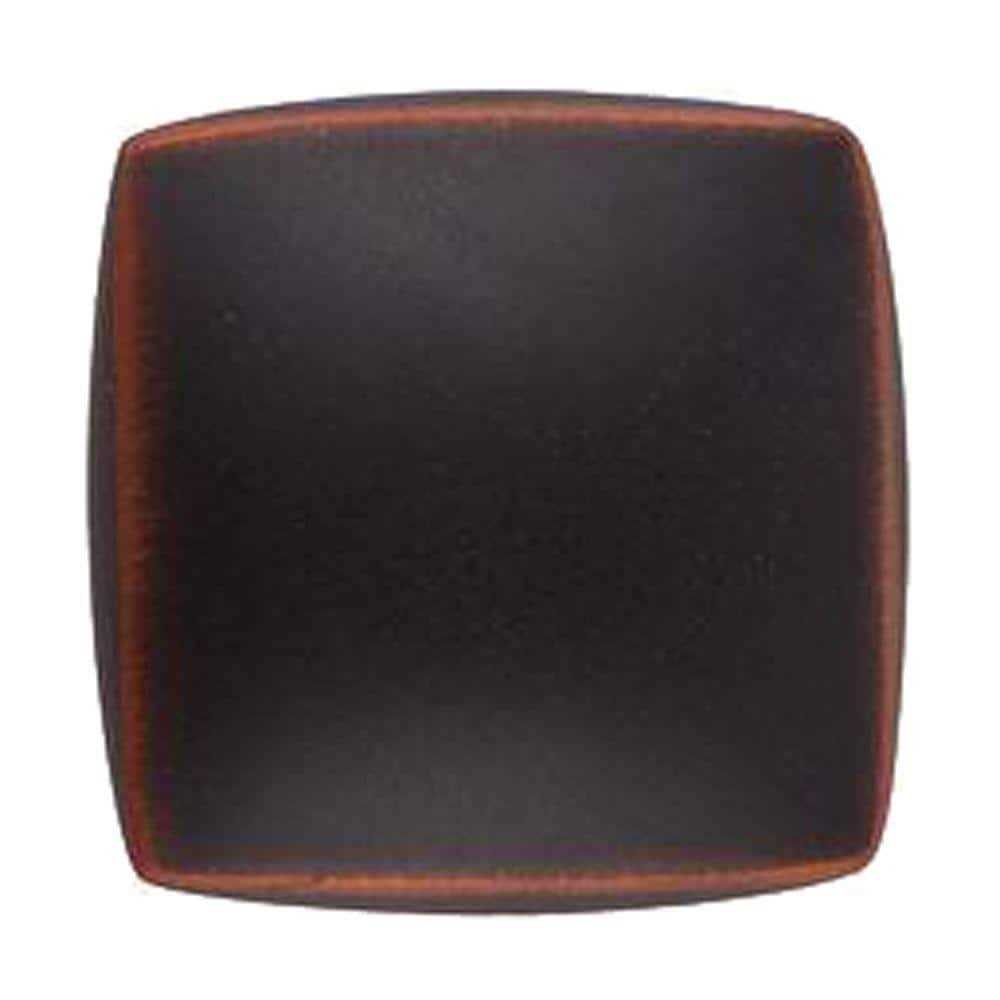 Sumner Street Home Hardware Boise 1-1/4 in. Satin Copper Square Cabinet Knob RL021194 - Cheap Fitting