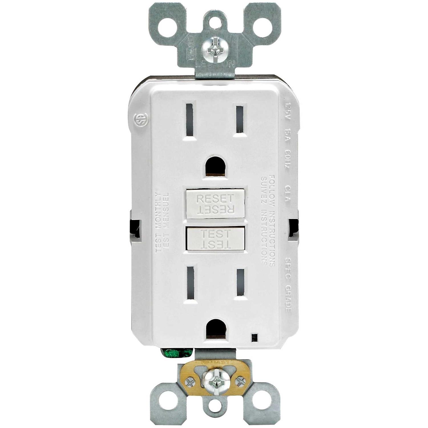 Leviton R92-GFTR1-0KW GFCI - Cheap Fitting