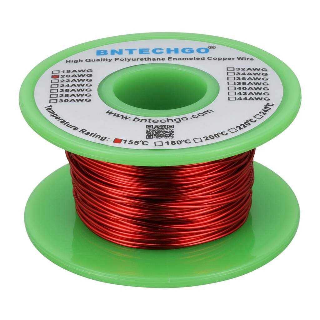 Bntechgo AWG Magnet Wire Enameled Copper Wire Enameled Magnet Winding Wire - Cheap Fitting