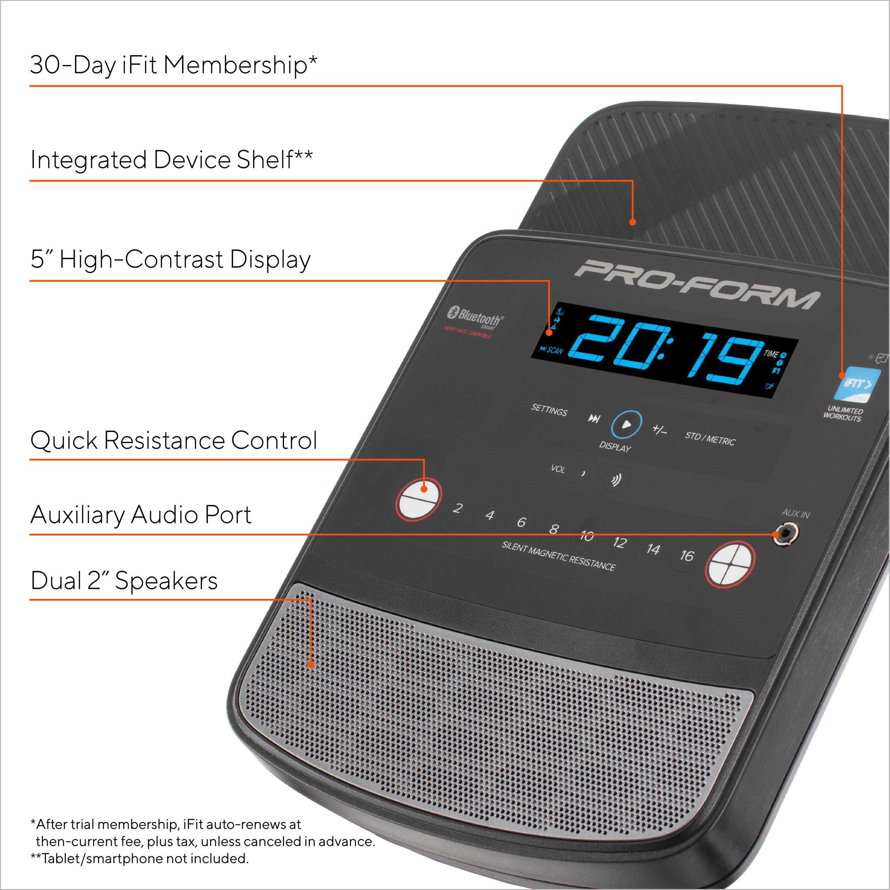 ProForm Cycle Trainer 300 Ci Upright Stationary Exercise Bike, Compatible with iFIT Personal Training - Cheap Fitting