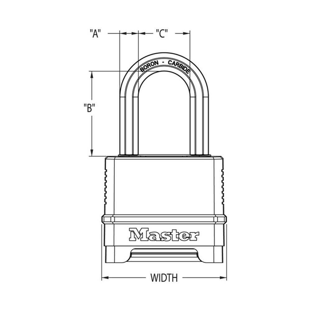 Master Lock Padlock - Cheap Fitting
