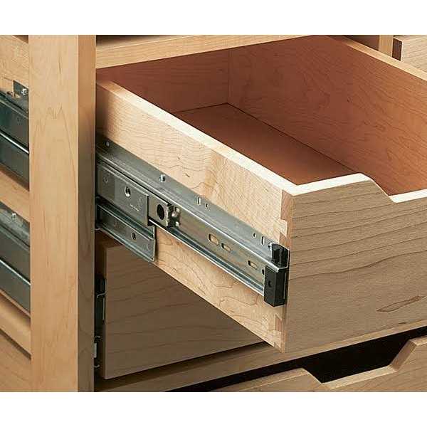 Knape & Vogt Heavy Duty File Lateral Overtravel Side Drawer Slide 8505P - Cheap Fitting