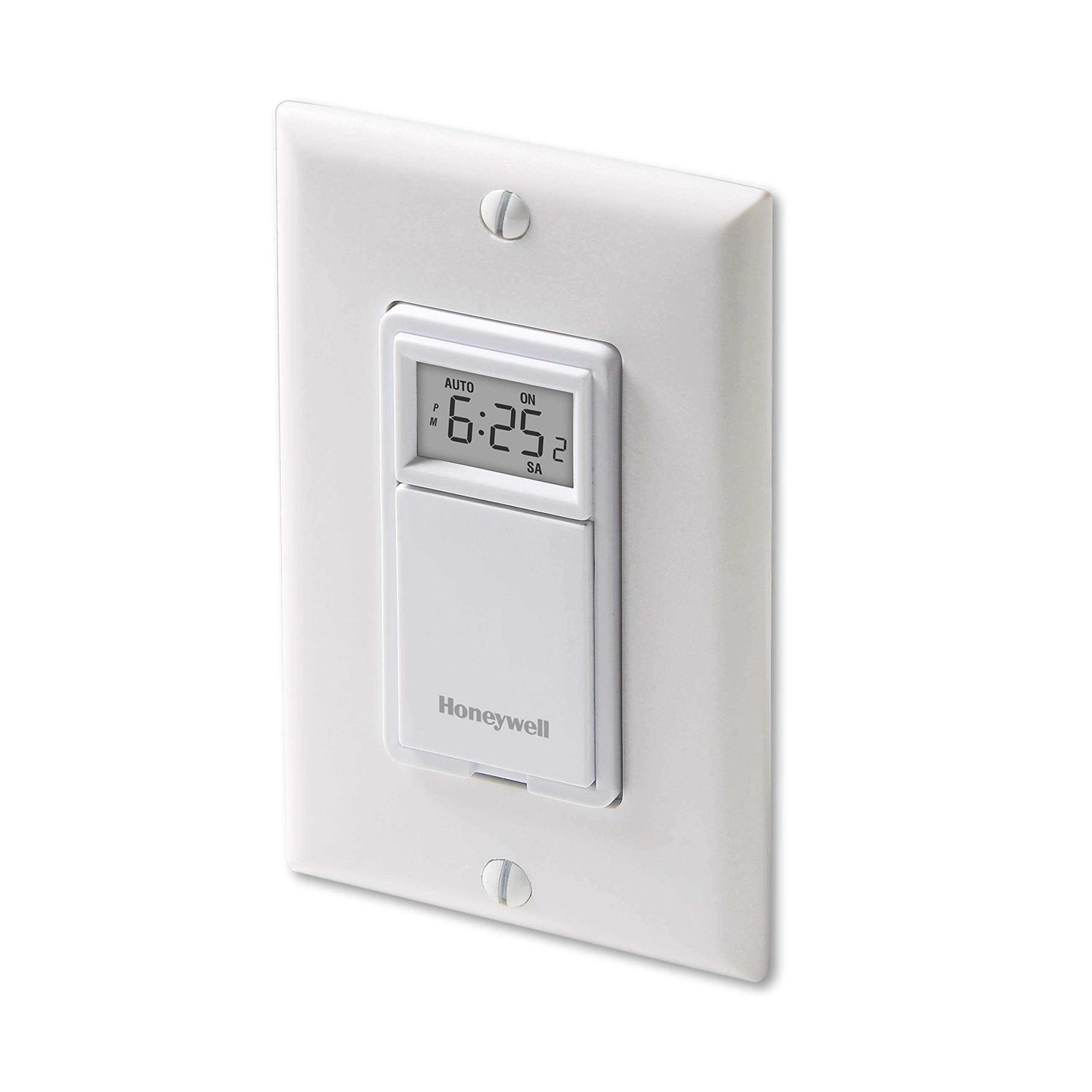 Honeywell Home RPLS730B1000 7-Day Programmable Light Switch Timer - Cheap Fitting