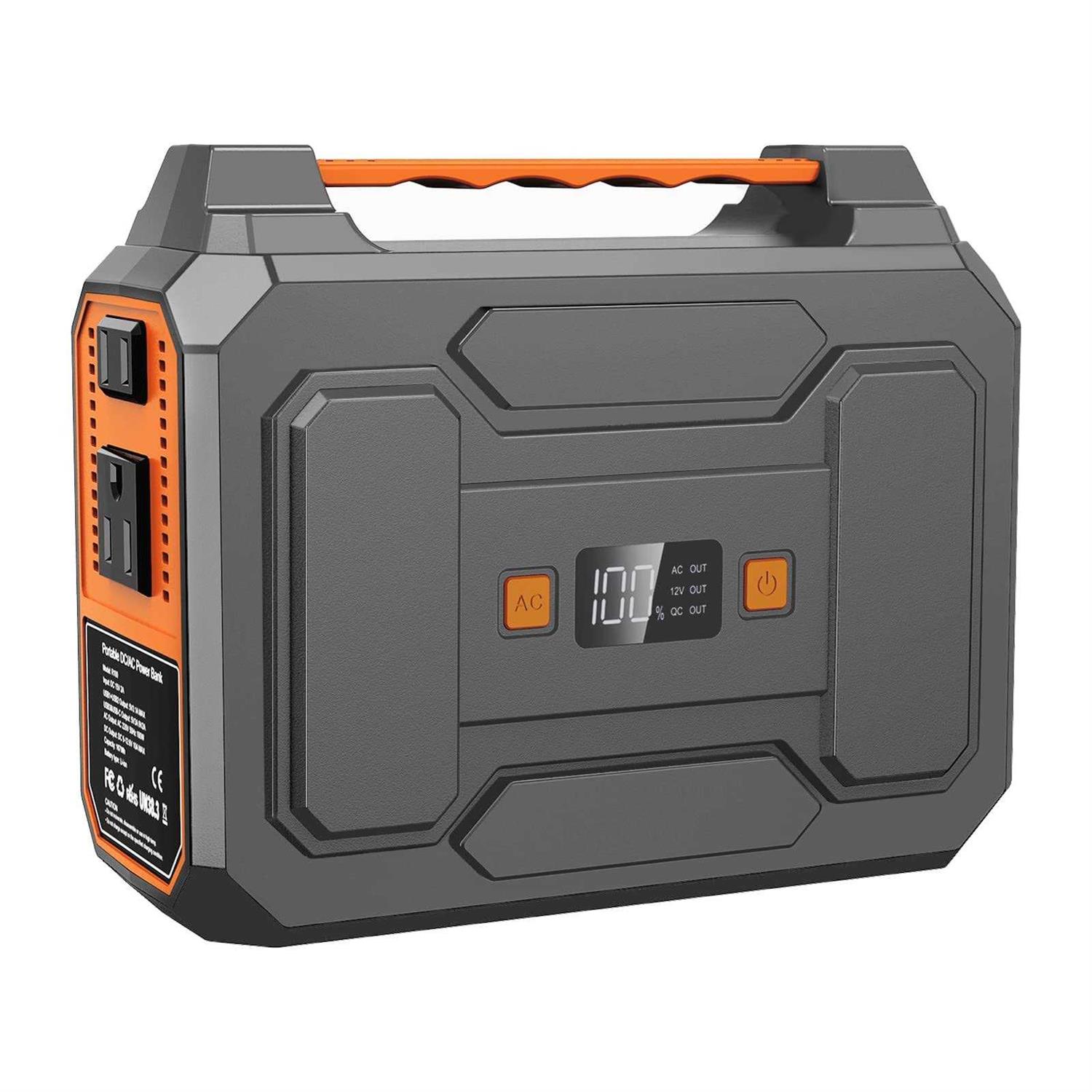 ZeroKor Portable Power Station 100W Portable Generator 146Wh/39600mAh External Lithium Battery Pack with USB C - Cheap Fitting