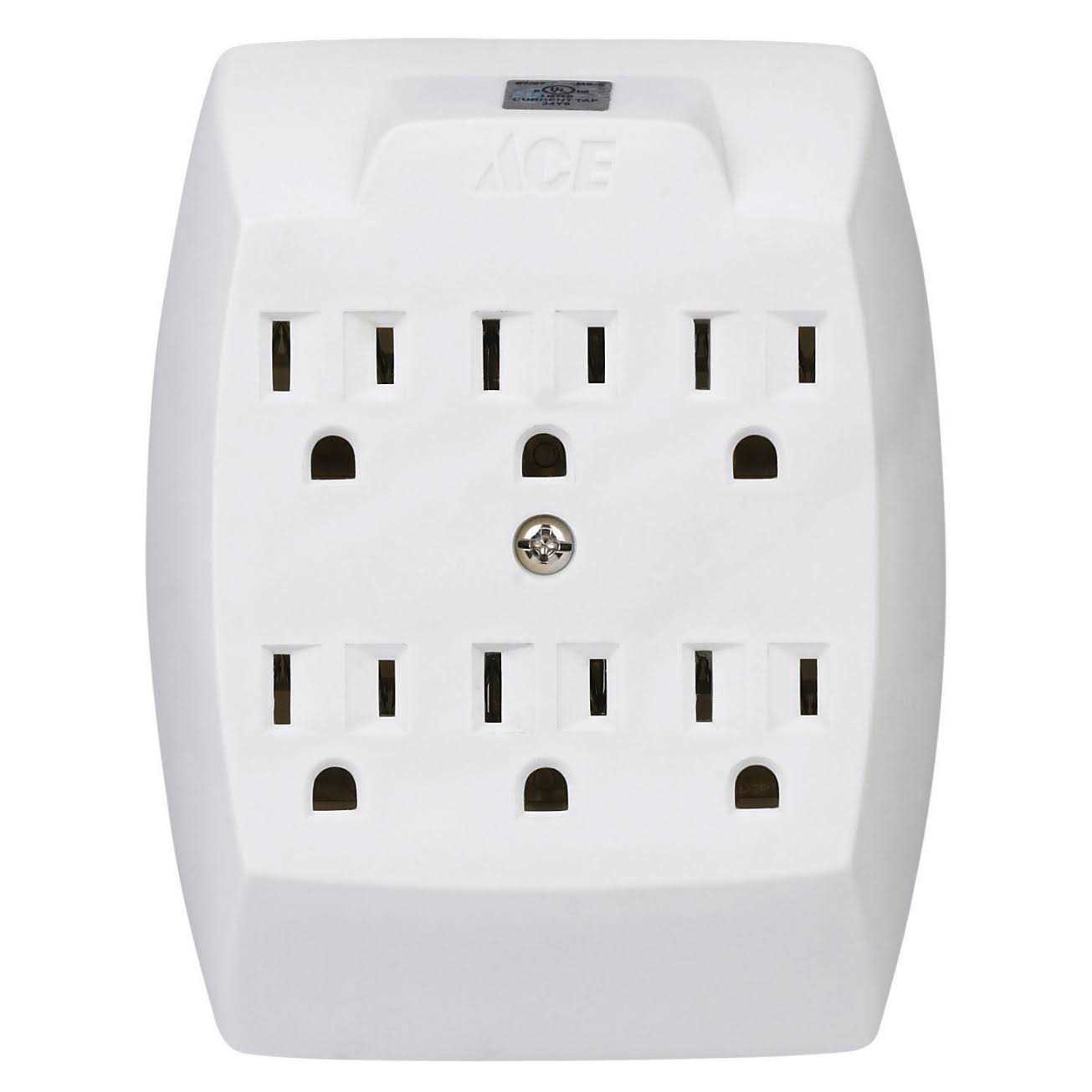Ace Grounded 6 Outlet Adapter 1 - Cheap Fitting