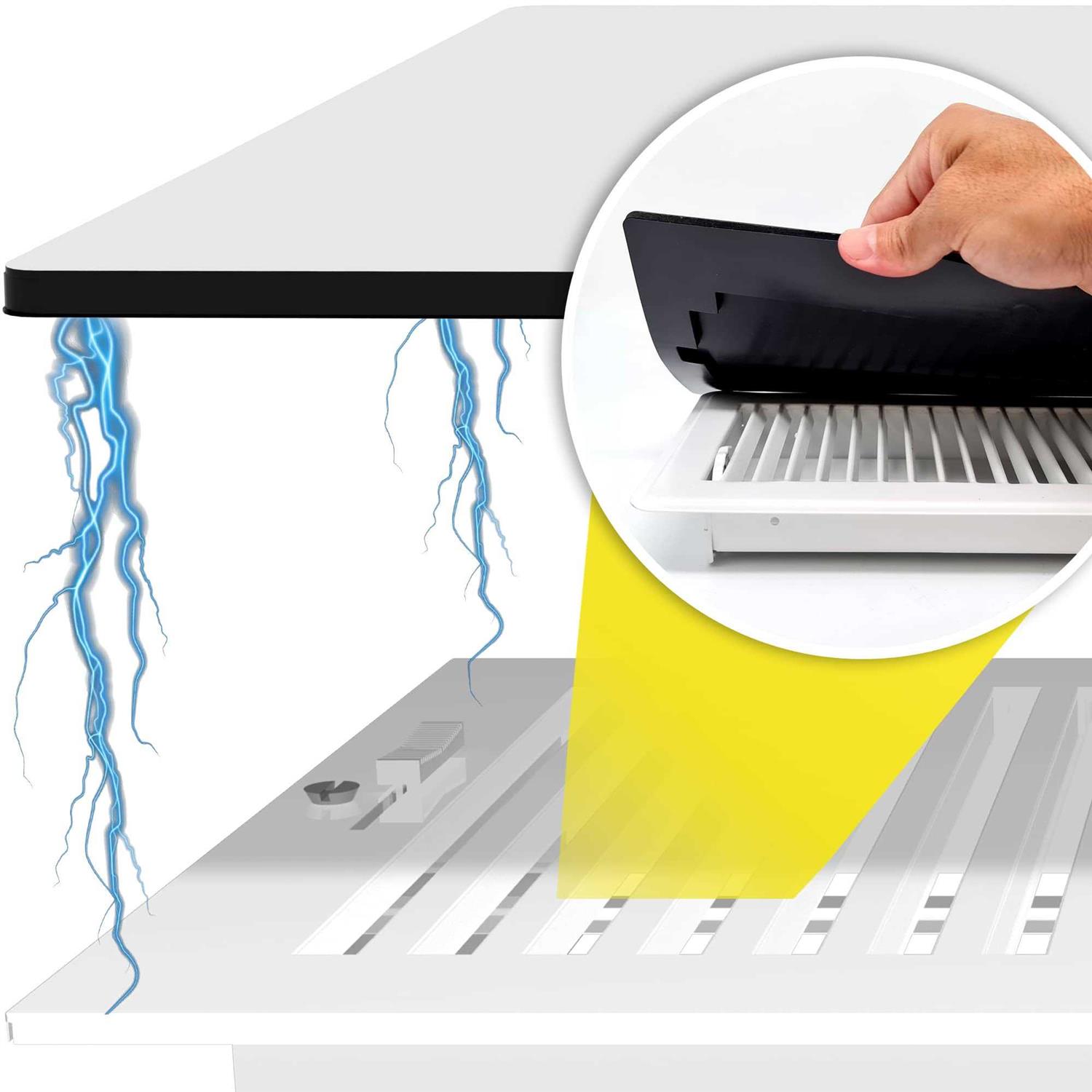 HMmagnets Powerful Magnetic Vent Covers That Will Never Fall Off - Cheap Fitting