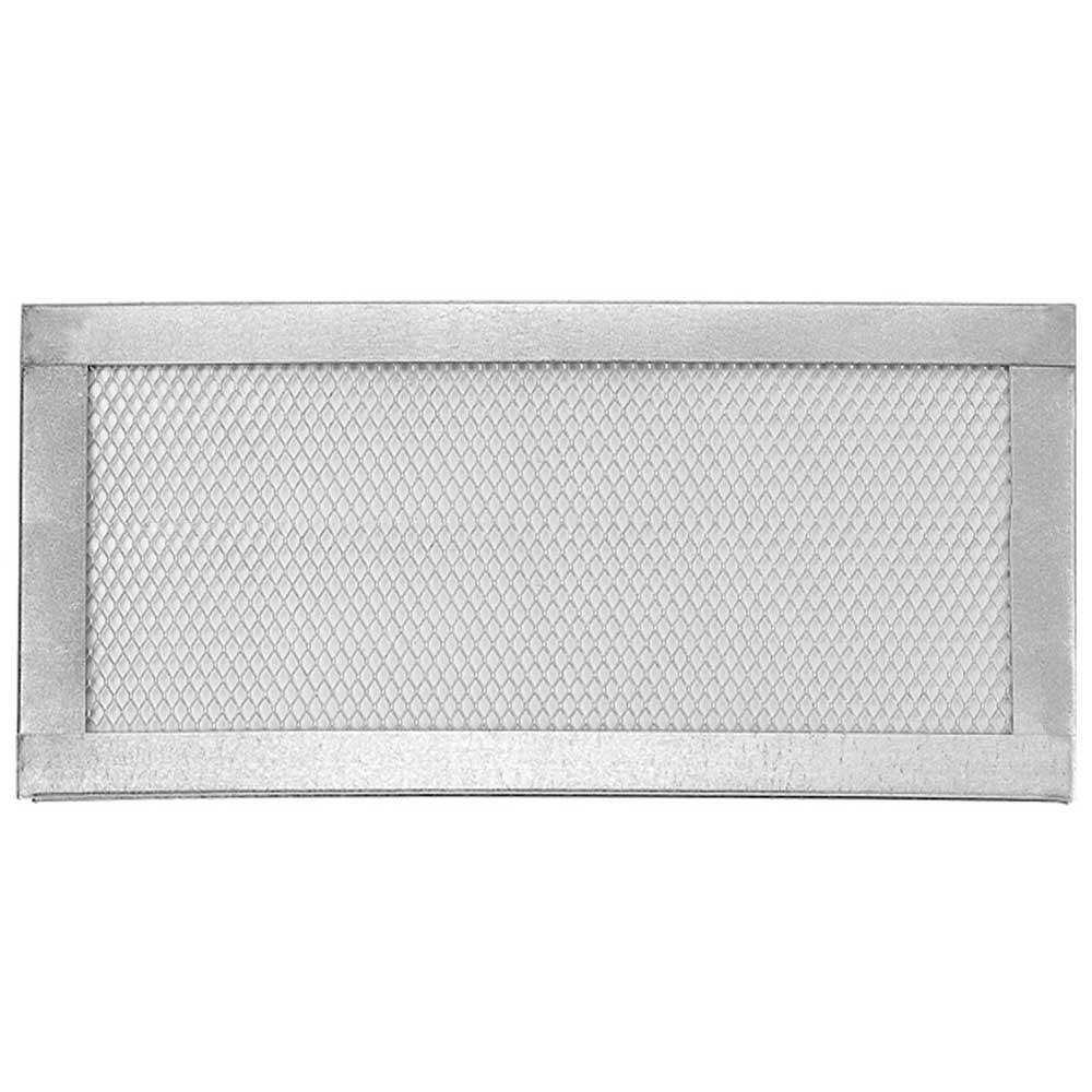 16 x 8-in. Galvanized Steel Flat Screen Vent by Gibraltar - Cheap Fitting