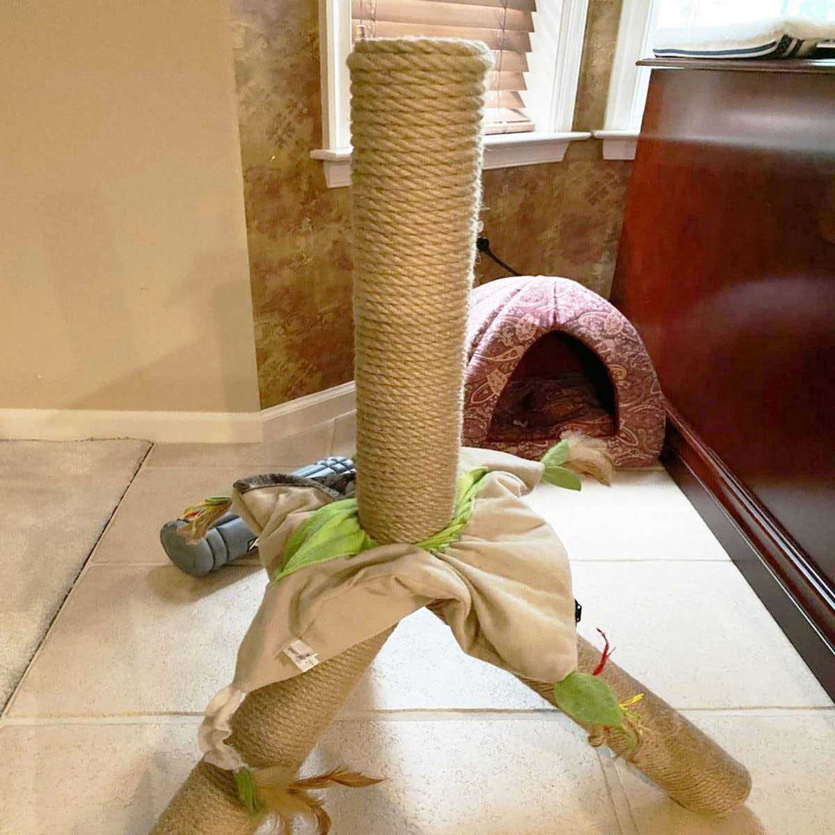 Natural Jute Rope Hemp Rope Strong Jute Twine for Crafts Gardening Hammock Decorating	Natural Jute Rope Hemp Rope Strong Jute Twine for Crafts Gardening Hammock Decorating - Cheap Fitting