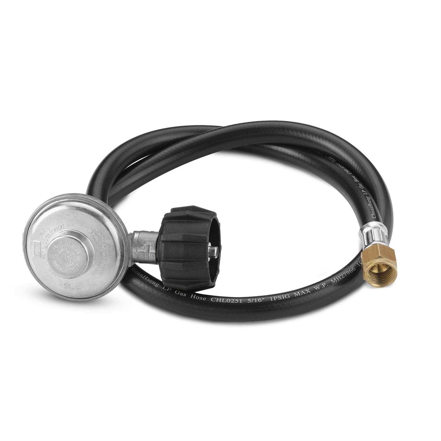 Weber Rubber Gas Line Hose and Regulator 31.2 in. L X 4 in. W For Weber	Weber Rubber Gas Line Hose and Regulator 31.2 in. L X 4 in. W For Weber - Cheap Fitting