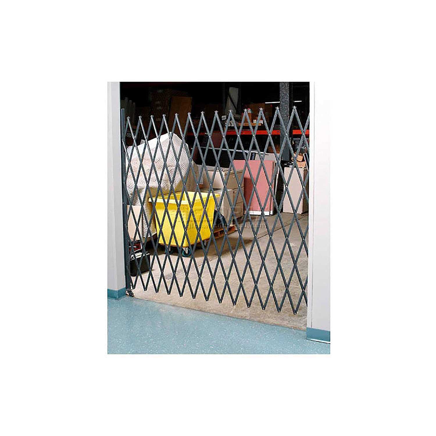 Global Industrial Single Folding Security Gate - Cheap Fitting