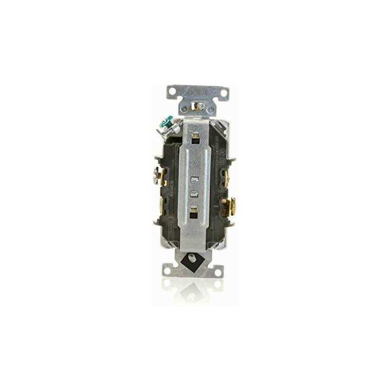 Leviton 16252-W Decora Plus Duplex Receptacle - Cheap Fitting