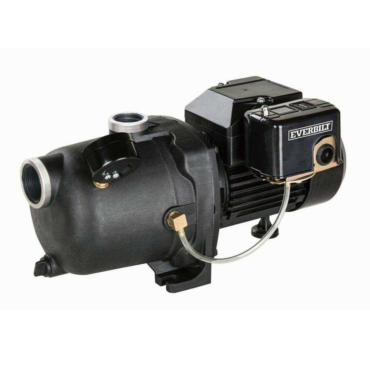 Everbilt 1/2 HP Shallow Well Jet Pump - Cheap Fitting