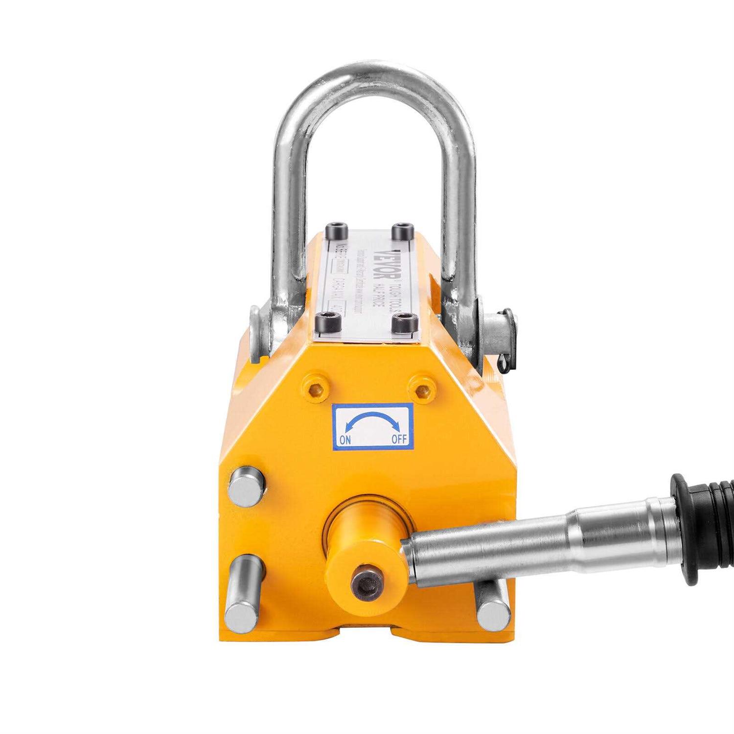 VEVOR Magnetic Lifter 880 lbs/400 kg Pulling Capacity 2.5 Safety Factor - Cheap Fitting