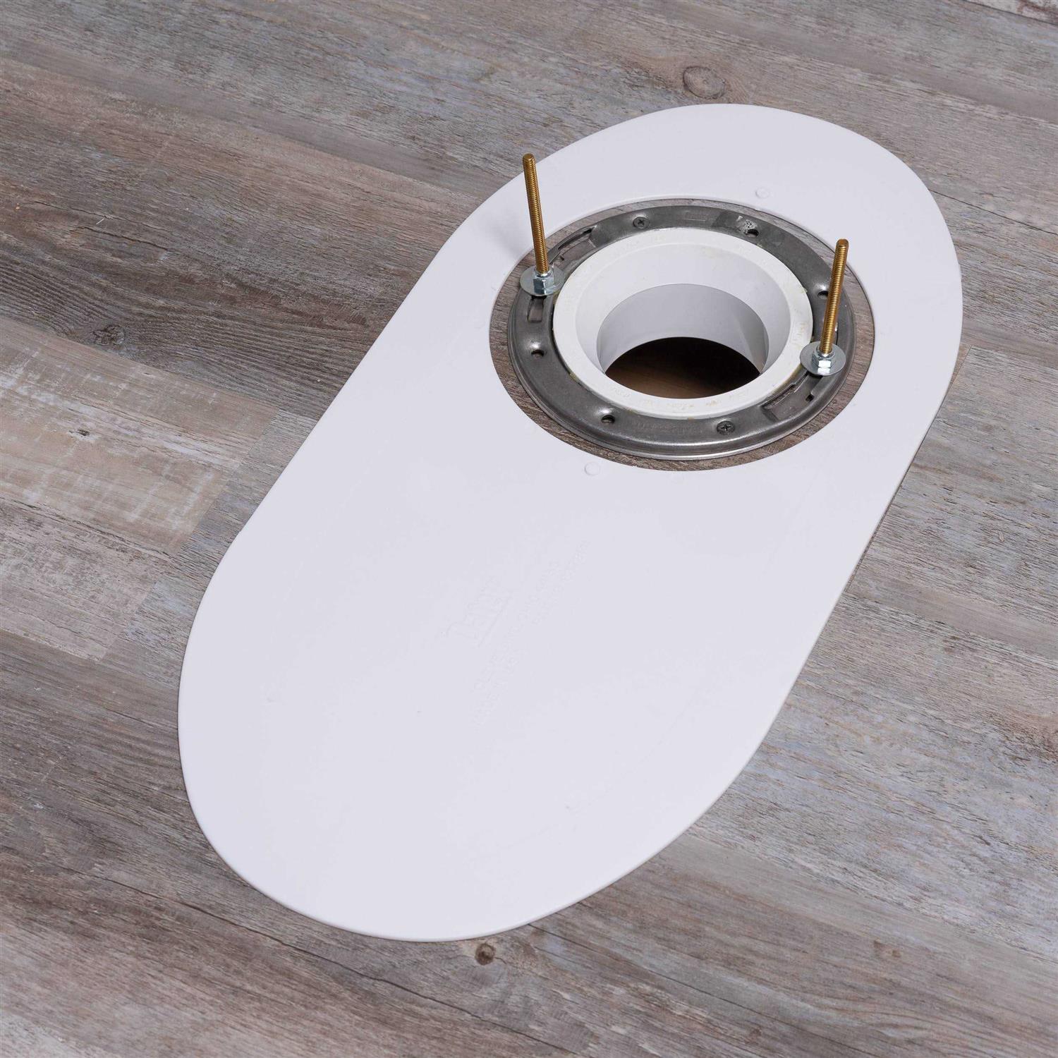 Oatey 31259 Round Nose Toilet Base Plate - Cheap Fitting