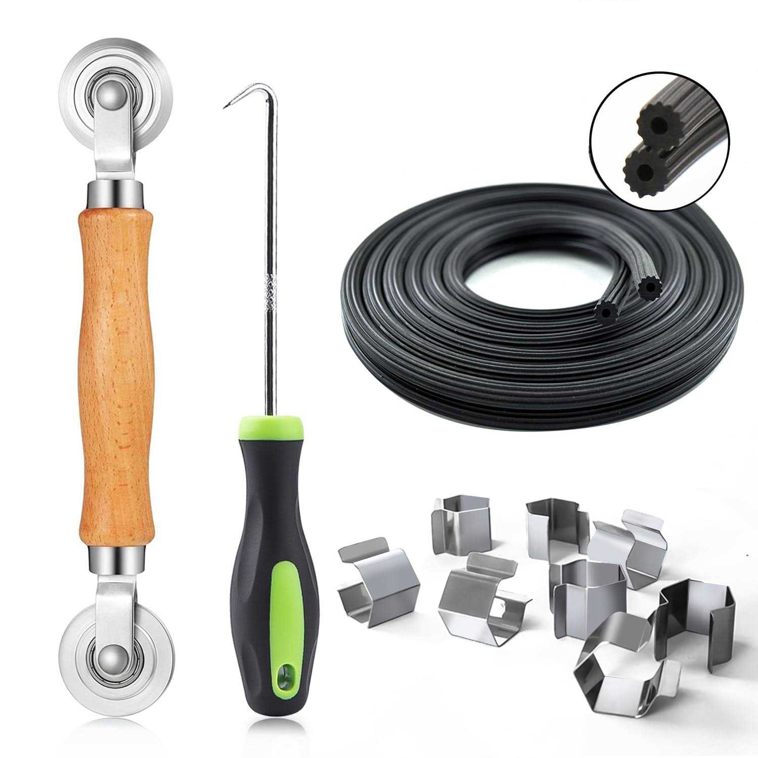 King&Charles Screen Repair Kit 4 in 1 Screen Roller Tools - Cheap Fitting