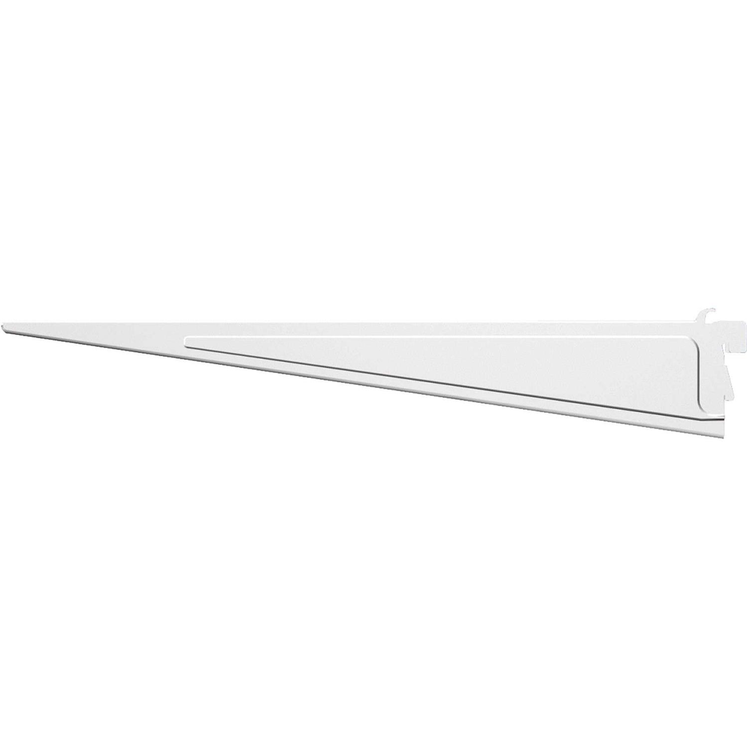 ClosetMaid ShelfTrack 16 in. White Shelf Bracket - Cheap Fitting