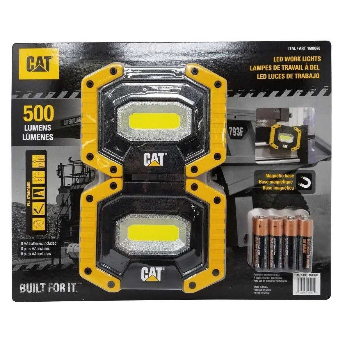 Cat LED Work Lights 500 Lumens - Cheap Fitting